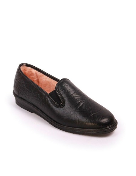Zapatos clásicos mujer negros elásticos