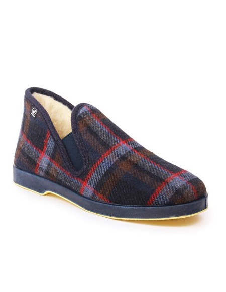 Zapatillas de casa bota lana virgen
