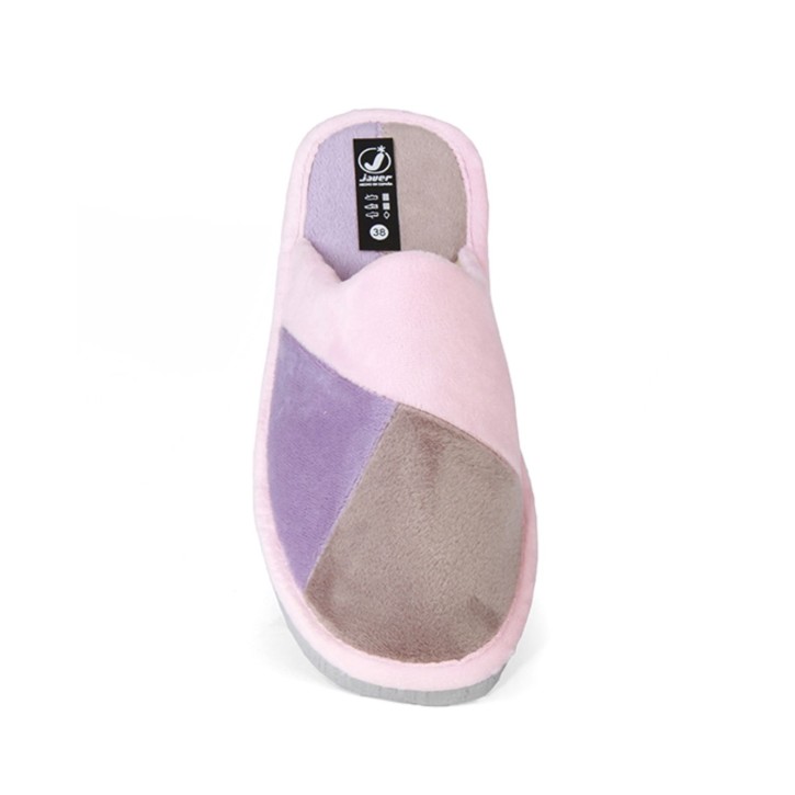 Zapatillas Mujer de casa triángulos en color...