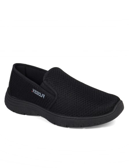 Deportivo sin cordones negro