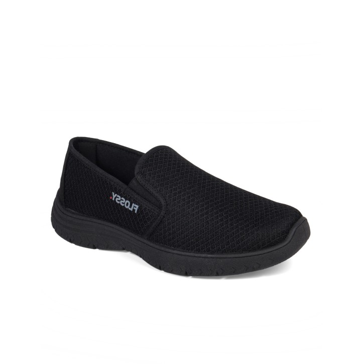 Deportivo sin cordones negro