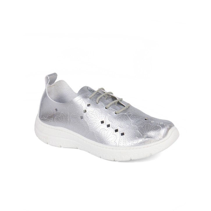 Deportivos color plata