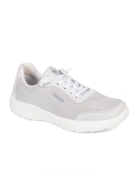 Zapatillas deportivas lona flexible confort cordones Flossy