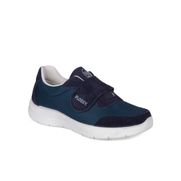 Zapatillas deportivas de lona flexible y cierre...