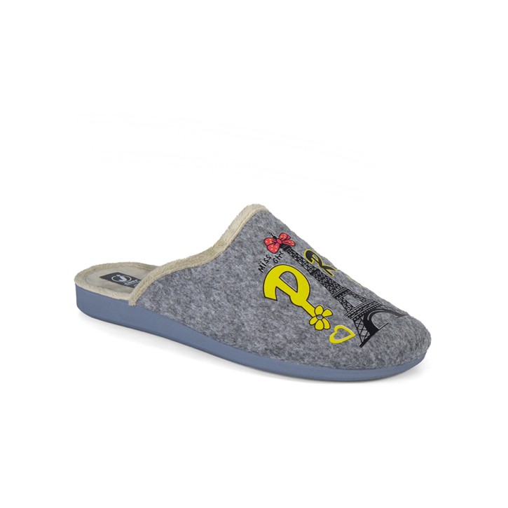 Zapatillas de casa abiertas 30-430 GRIS