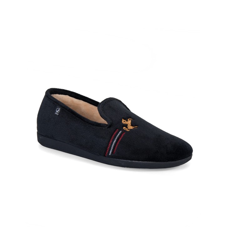 Zapatillas casa cerradas negro