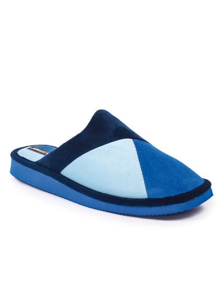 Zapatillas de casa triángulos en color royal