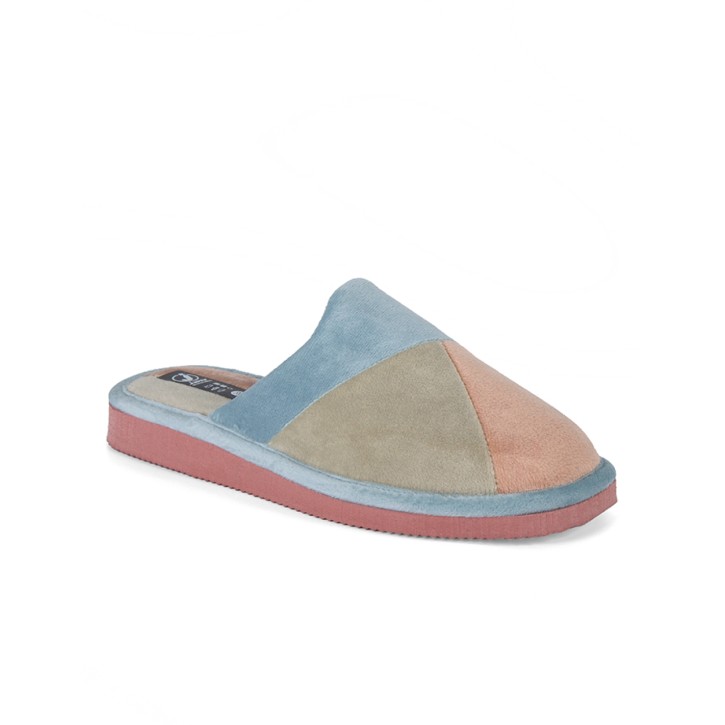 Zapatillas Mujer de casa abiertas triangulos...