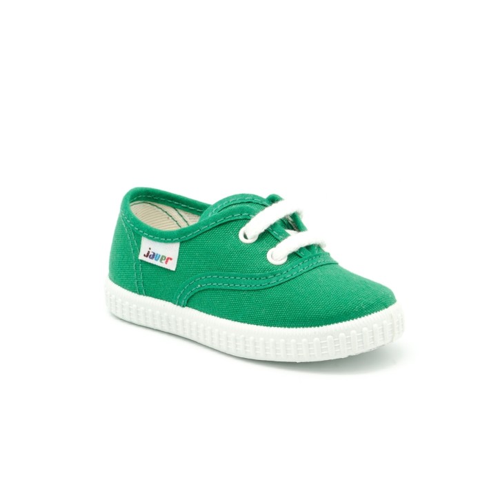 Zapatillas lona con cordones