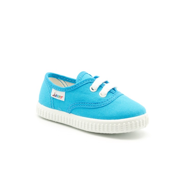 Zapatillas lona con cordones