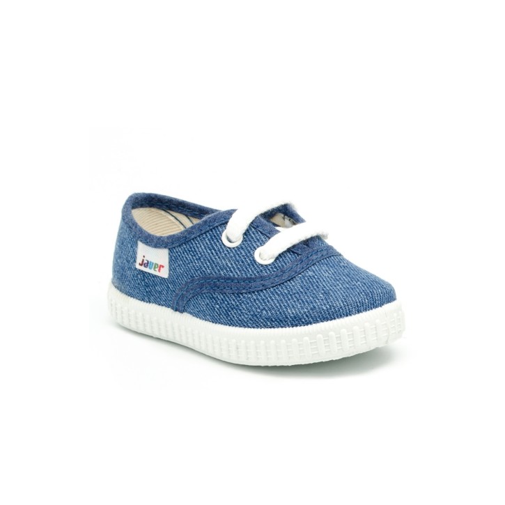 Zapatillas lona con cordones