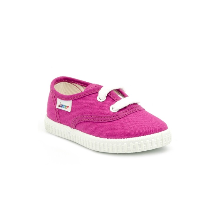 Zapatillas lona con cordones