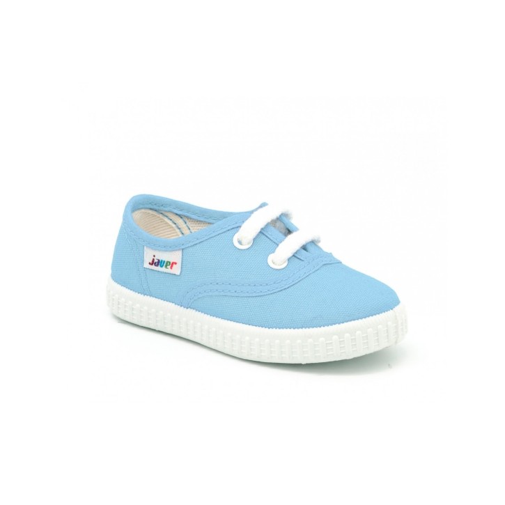 Zapatillas lona con cordones