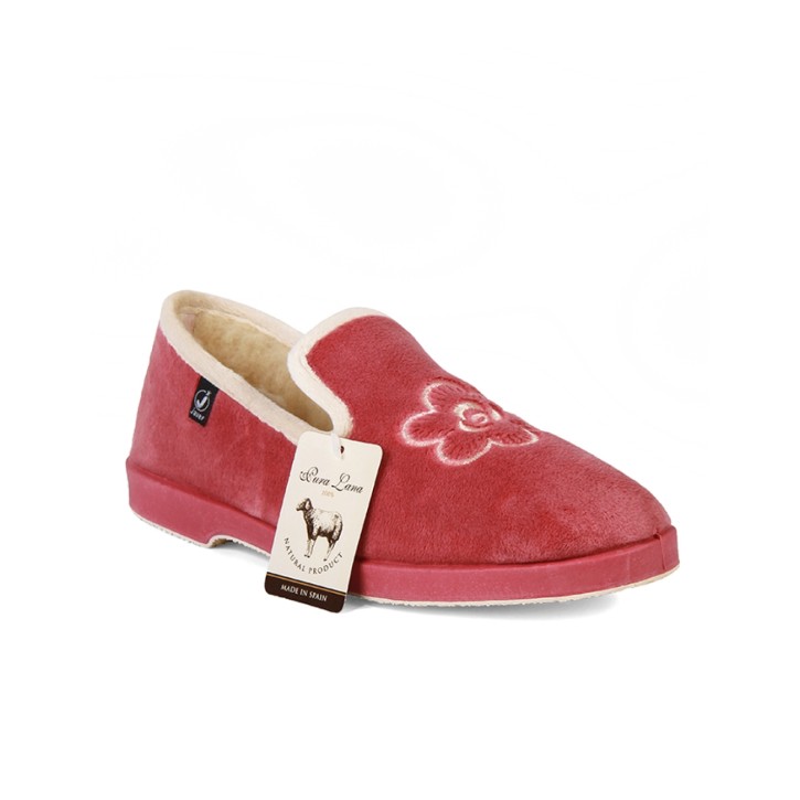 Zapatillas casa cerradas de lana