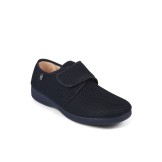 Zapatillas lona con cierre de velcro y vulcanizado