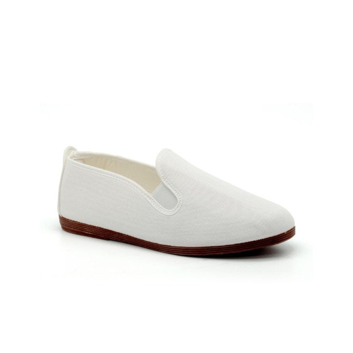 Zapatillas lona kung-fu con elástico