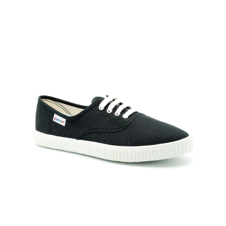 Zapatillas lona con cordones