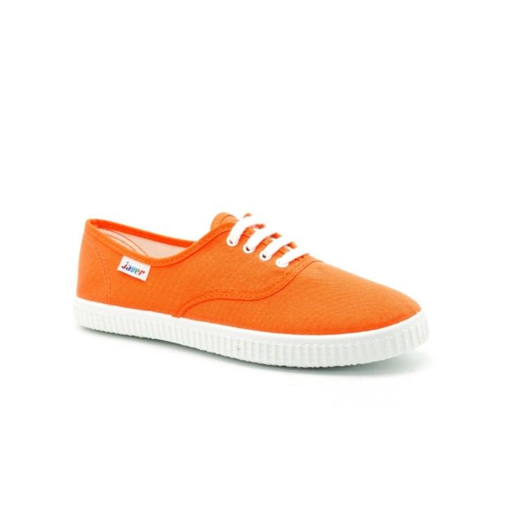 Zapatillas lona con cordones