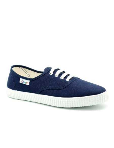 Zapatillas lona con cordones