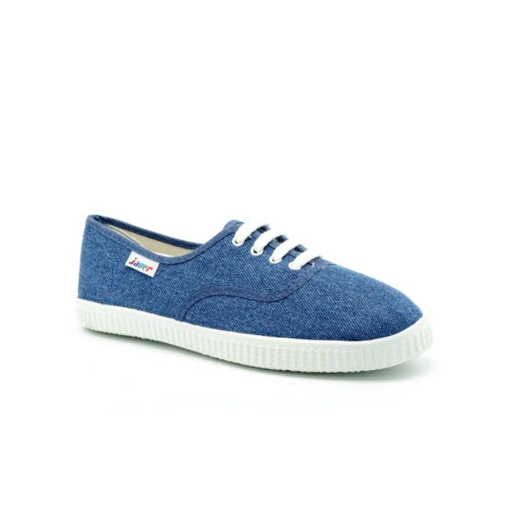 Zapatillas lona con cordones