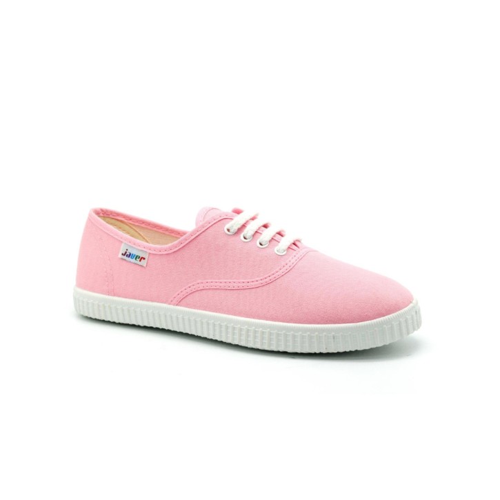 Zapatillas lona con cordones
