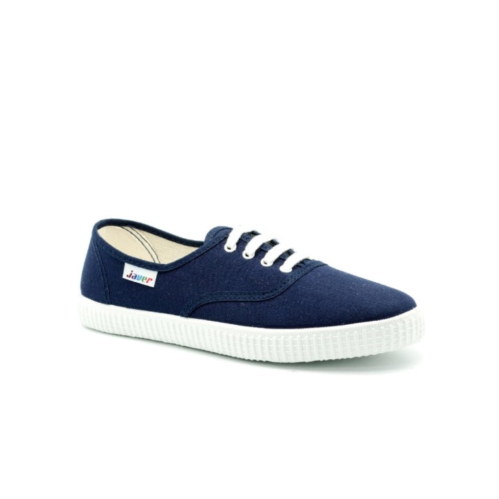 Zapatillas lona con cordones