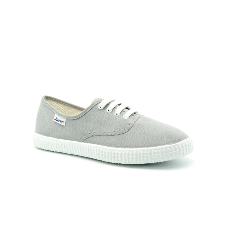 Zapatillas lona con cordones