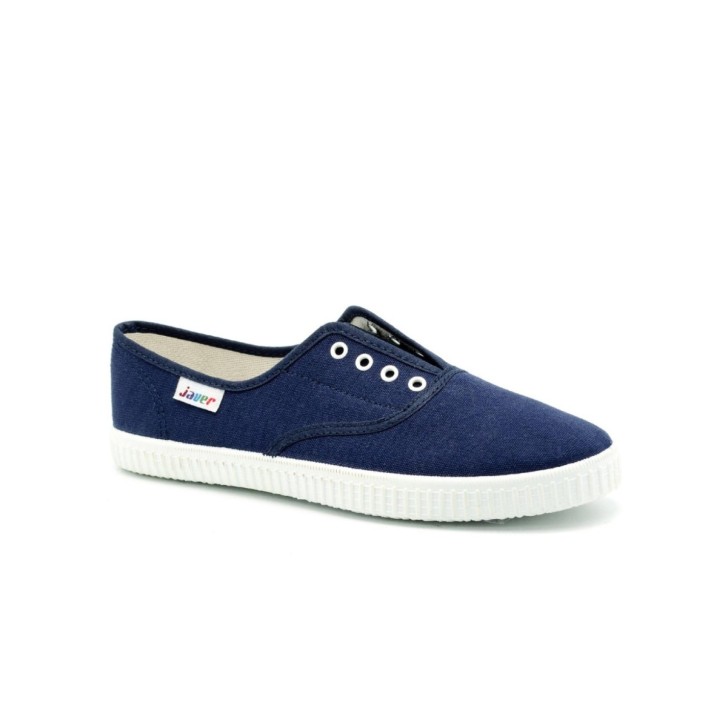 Zapatillas lona sin cordones