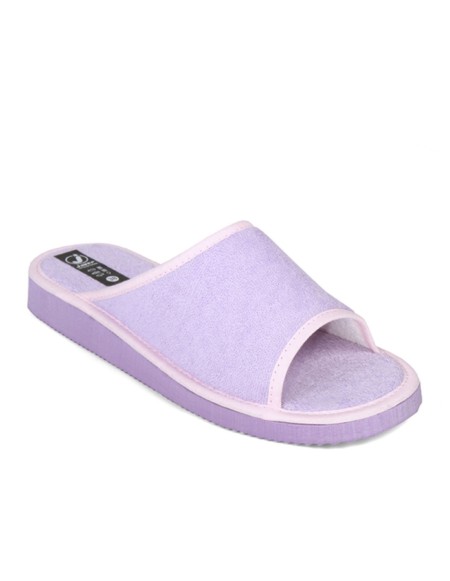 Zapatillas de casa color lila