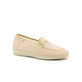 Zapatillas lona con elástico y acabado decorado