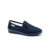 Zapatillas lona con elástico y vulcanizado