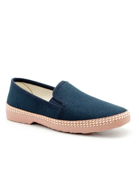 Zapatos con trenza y vulcanizado