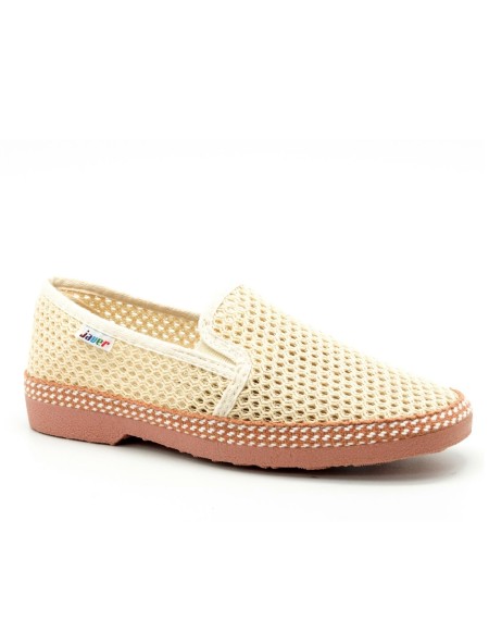 Zapatos picado con trenza y vulcanizado