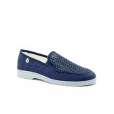 Zapatos con patrón simple y frente picado