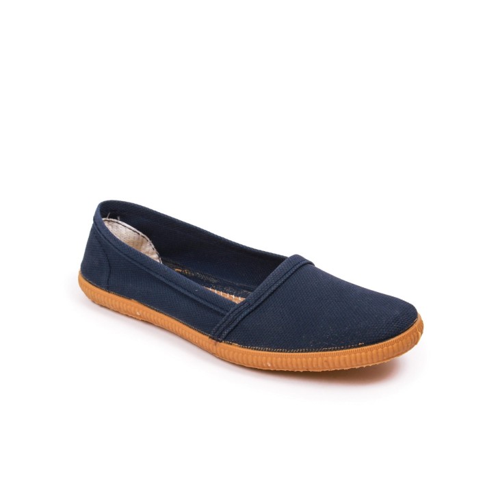 Zapatillas azul marino abiertas