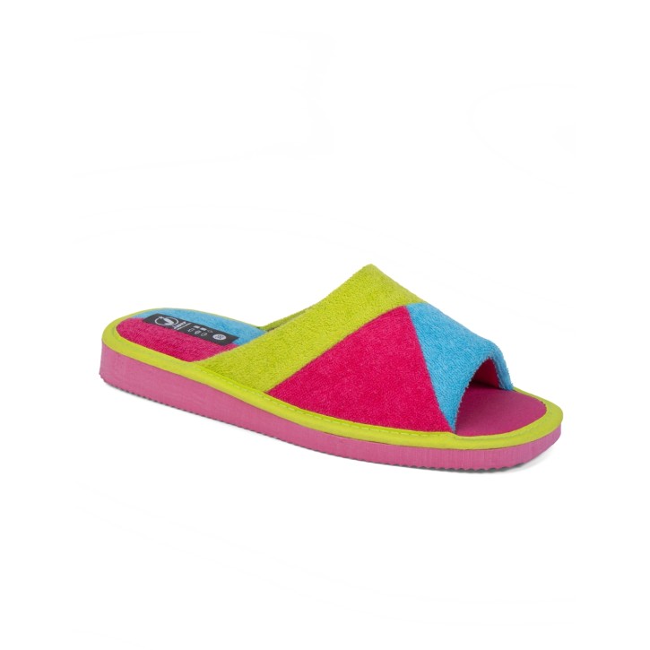 Zapatillas Mujer con puntera abierta de casa...