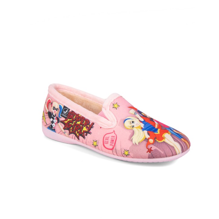 Zapatillas de casa cerradas Super Girls