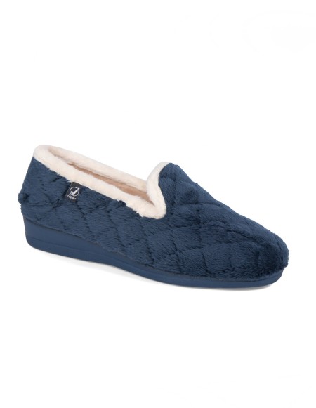 Zapatillas de casa cerradas marino