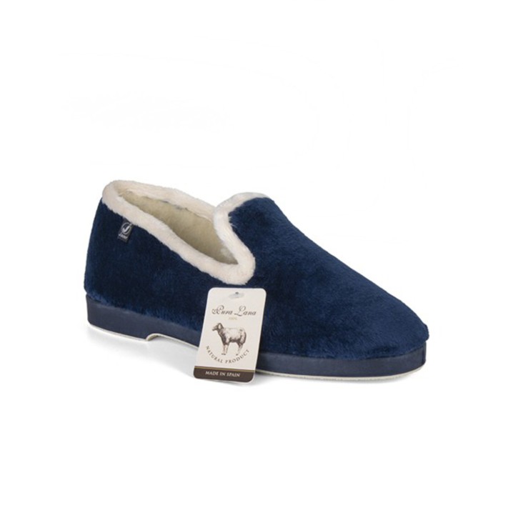 Zapatillas casa cerradas de lana