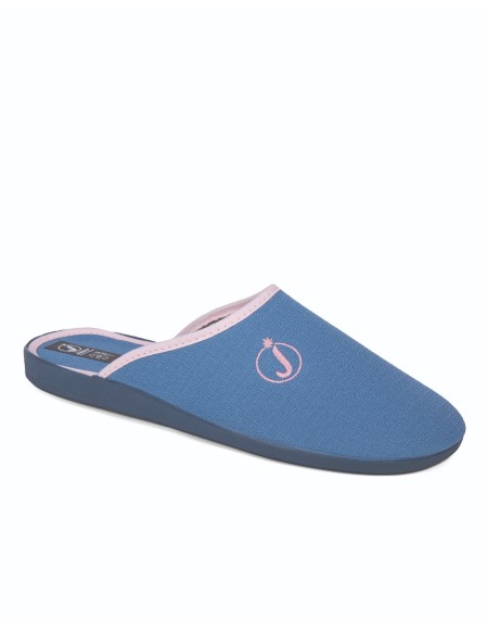 Zapatillas de casa verano mujer azulina