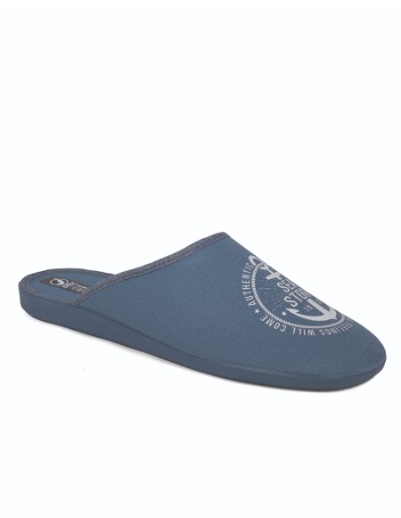Zapatillas de casa verano hombre estampado Sea story