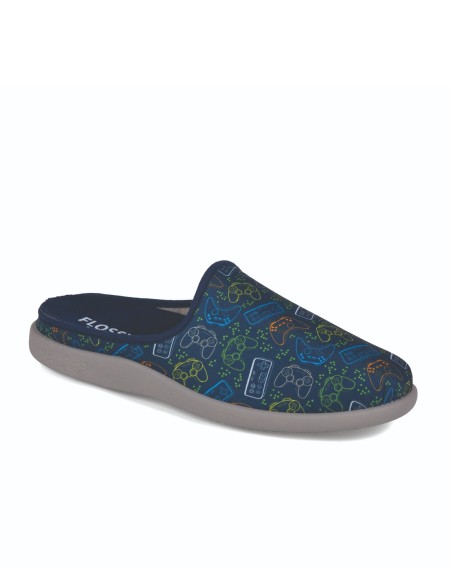 Zapatillas de casa verano hombre puntera cerrada mandos...