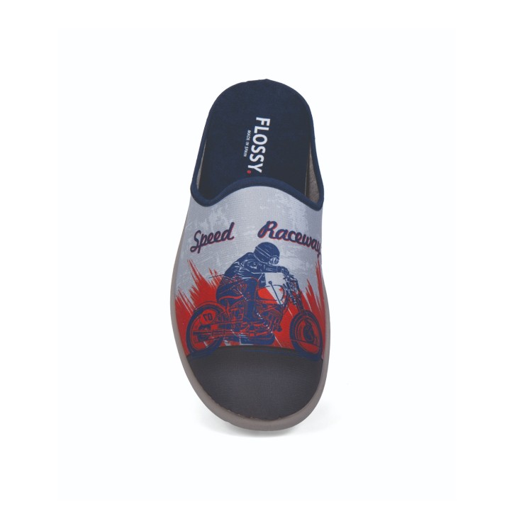 Zapatillas de casa verano hombre puntera...