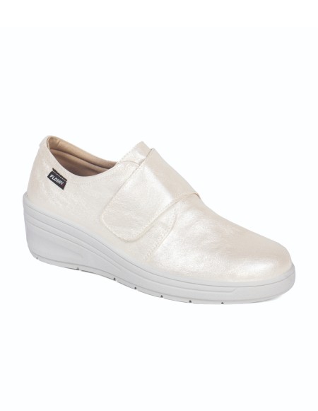 Zapatos con cuña mujer cerradas con velcro